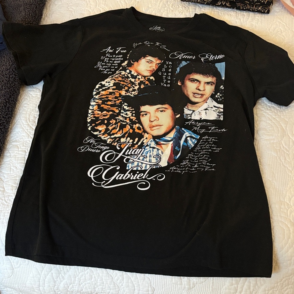Juan Gabriel black T-Shirt